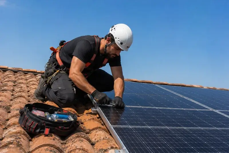 Maintenance et monitoring de panneaux solaires à Chatuzange-le-Goubet
